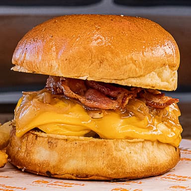 Husky cheese burger