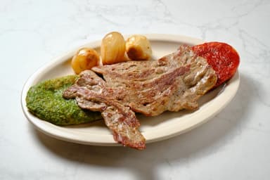 Huarache Con Arrachera