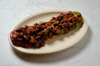 Huarache Con Bistec