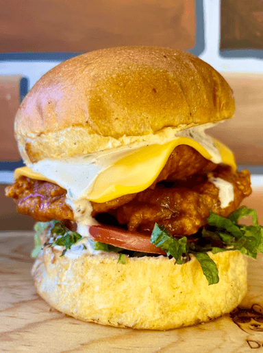 Bull Terrier Buffalo Burger