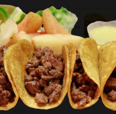 5 Tacos De Alambre.