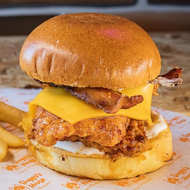 Golden Chicken Burger